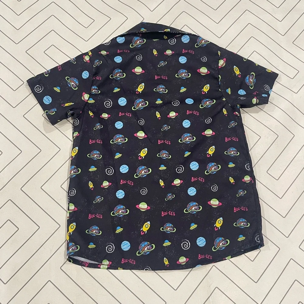 Bucee's Space Pattern Button Down - Picture 4 of 8